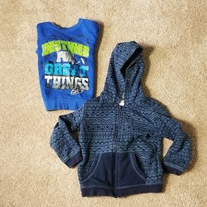 Kids 3T two sweatshirt bundle